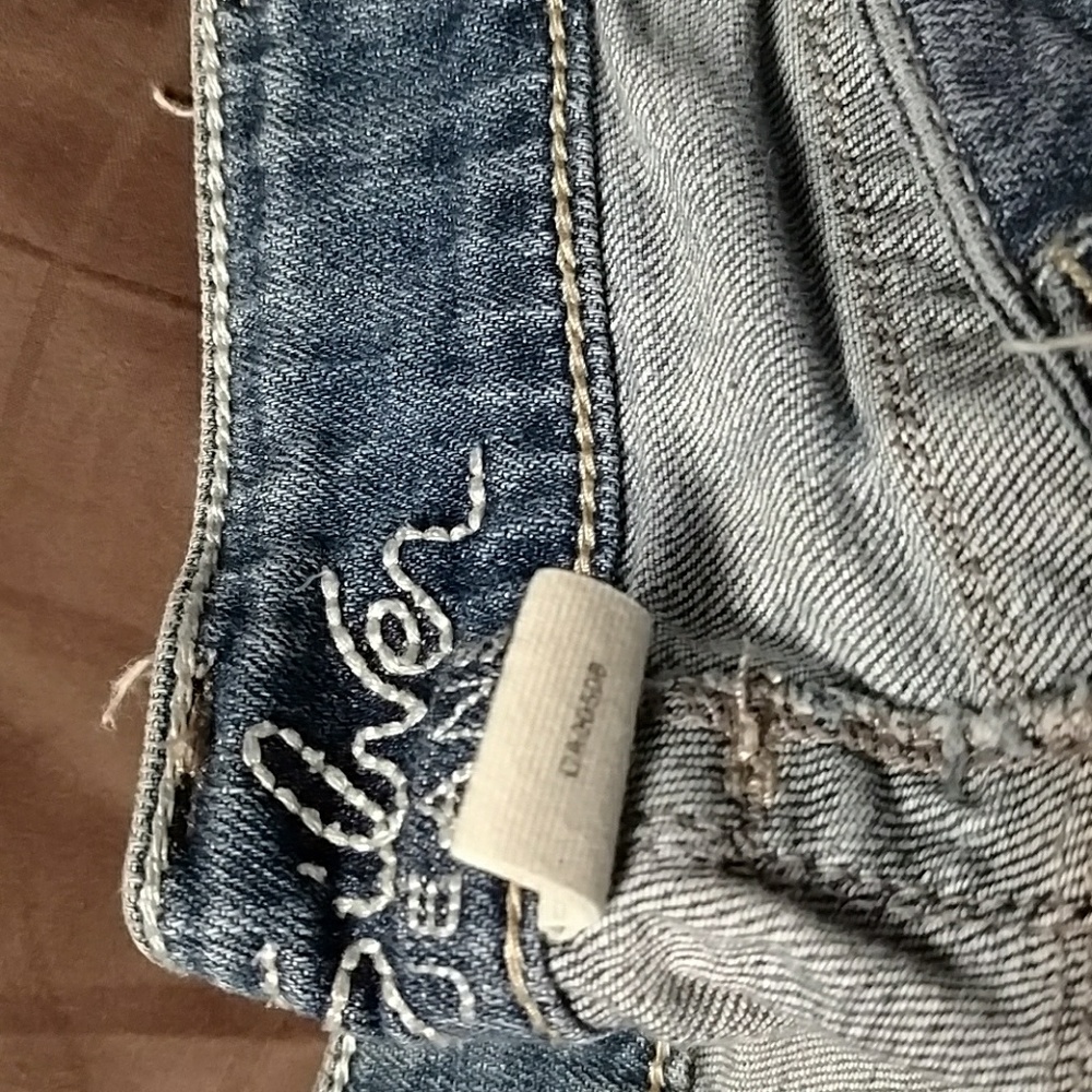 Silver jeans